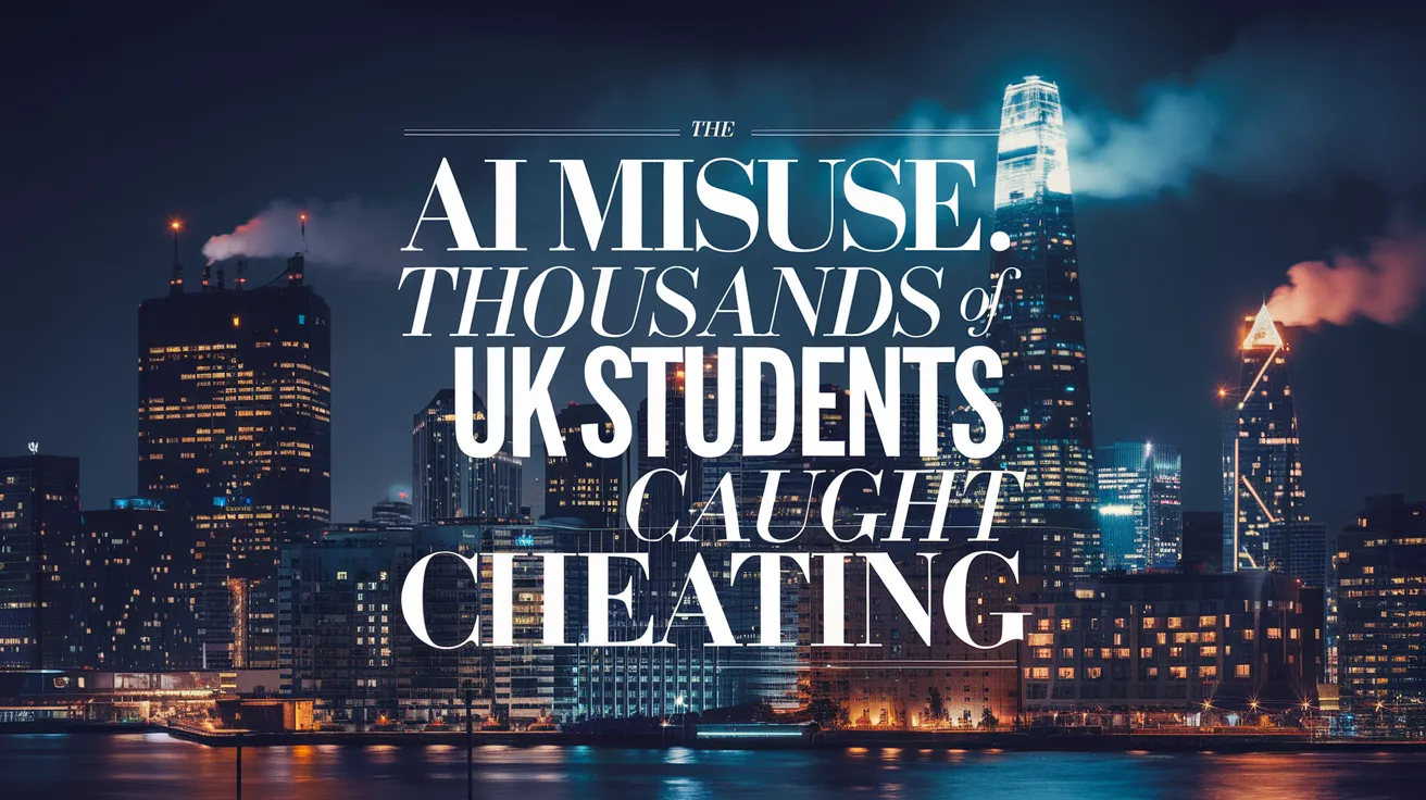 Nearly 7,000 UK University Students Caught Cheating Using AI.