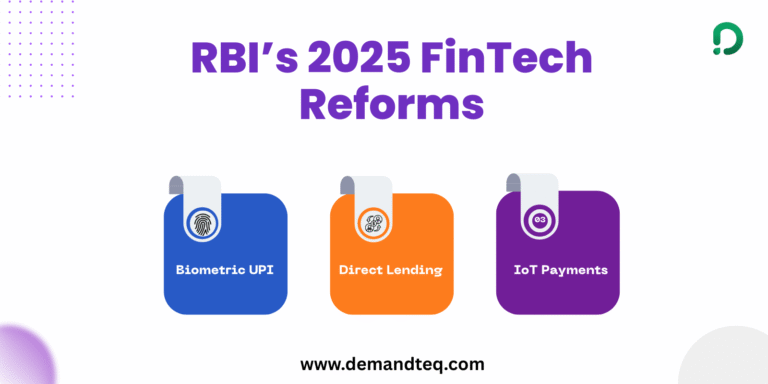 2025 FinTech innovations in India — UPI biometric authentication, IoT-based payments, and RBI digital finance reforms transforming the FinTeq ecosystem.