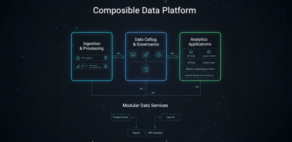 Composable Data Platforms: The End of Monolithic Analytics