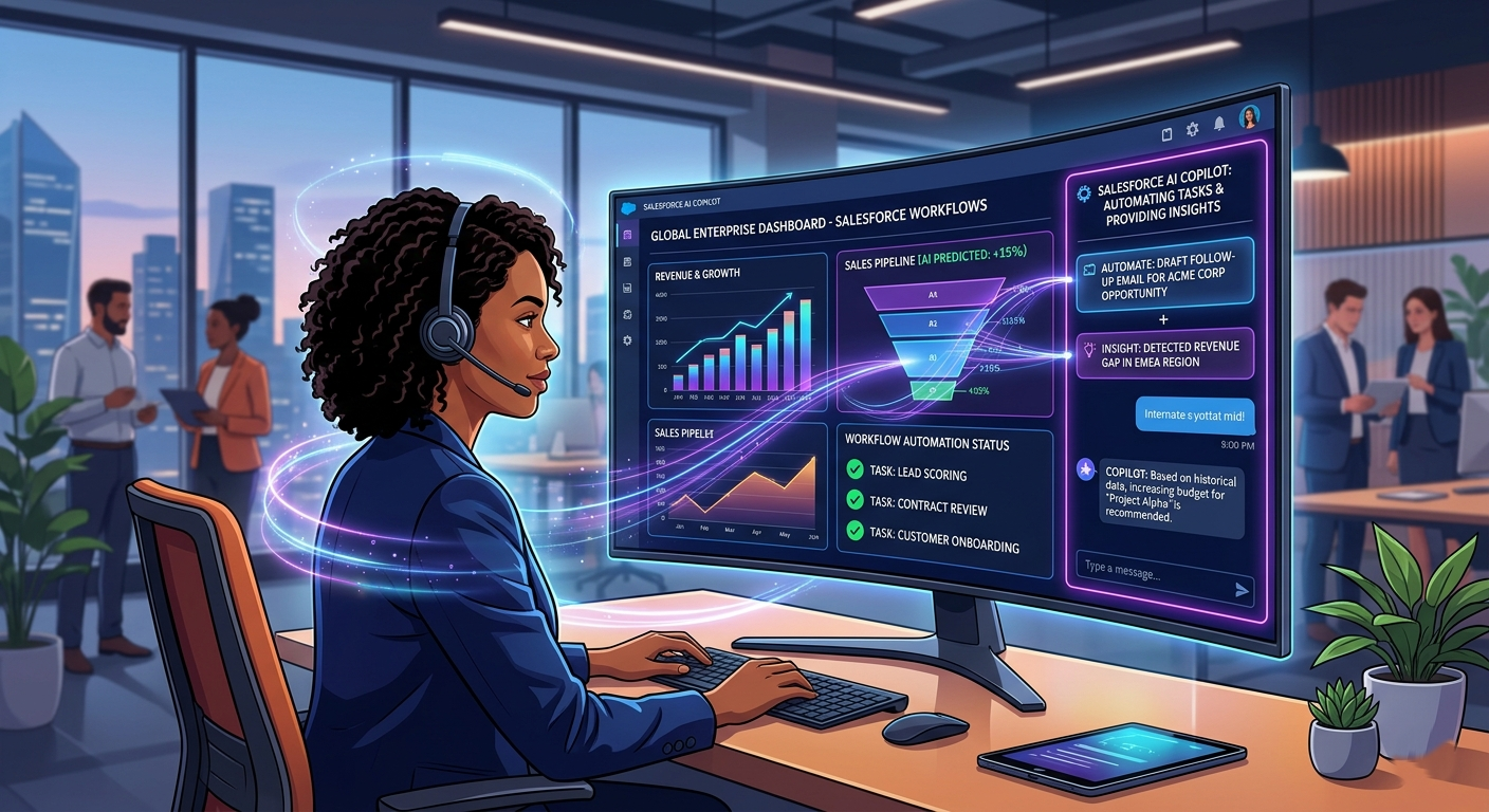 How Salesforce AI Copilot Is Transforming Enterprise Productivity