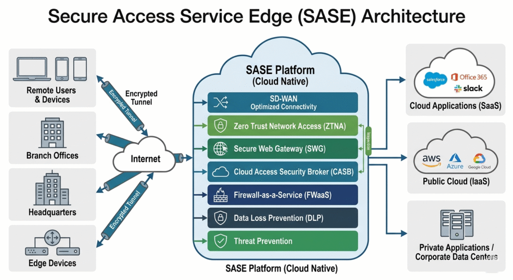 Secure Access Service Edge : Redefining Enterprise Network Security